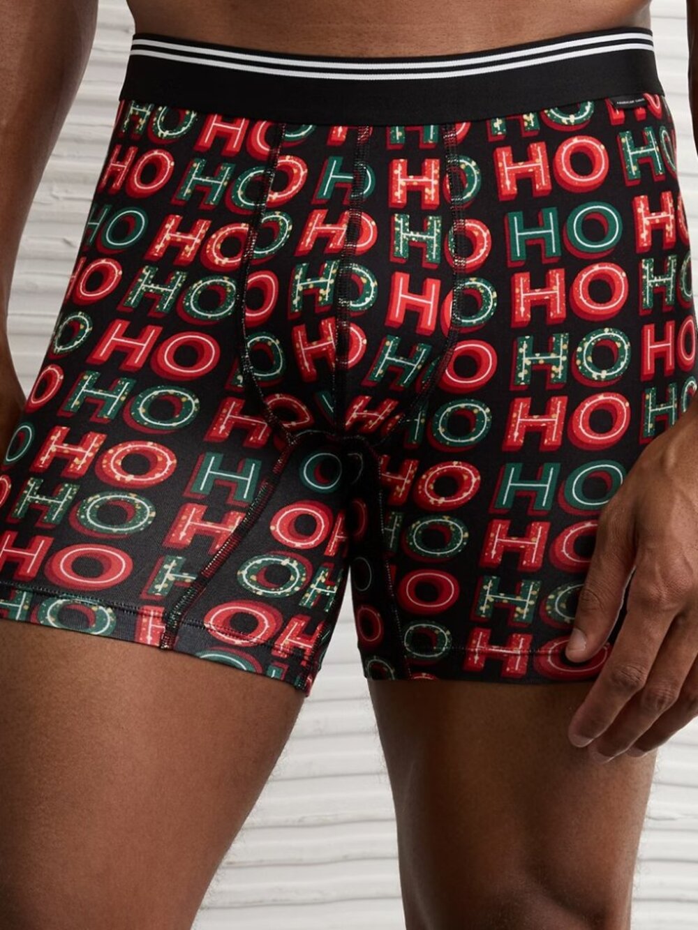 AEO Christmas HO-HO Boxer Briefs Ultra Soft Gift Idea Father Son Brother Husband